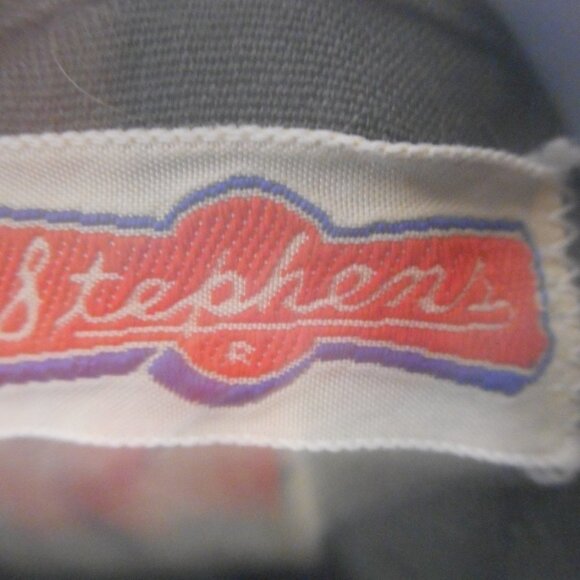 Vintage 70s Twill Button-Down Work Shirt Stephens - Picture 3 of 7